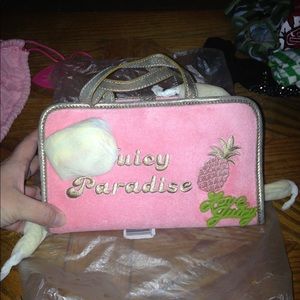 NWT Vintage Juicy Couture Travel Makeup Bag